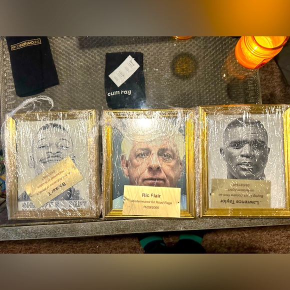 RARE MUGSHOT COLLECTION🚨RIC FLAIR🚨BOOKER T LAWRENCE TAYLOR CELEBRITY MUGSHOTS - Picture 5 of 6